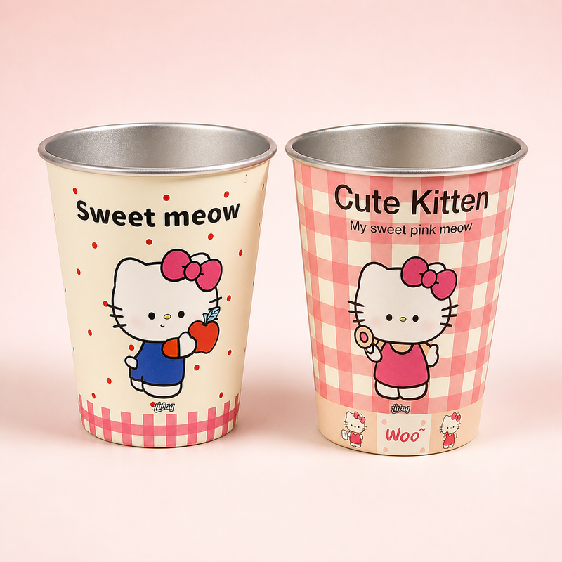 Kawaii Kitty Cup studio view