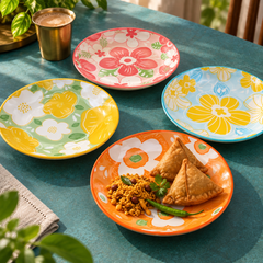 BloomJoy Floral Plates