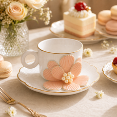 Peach Bloom Tea Set