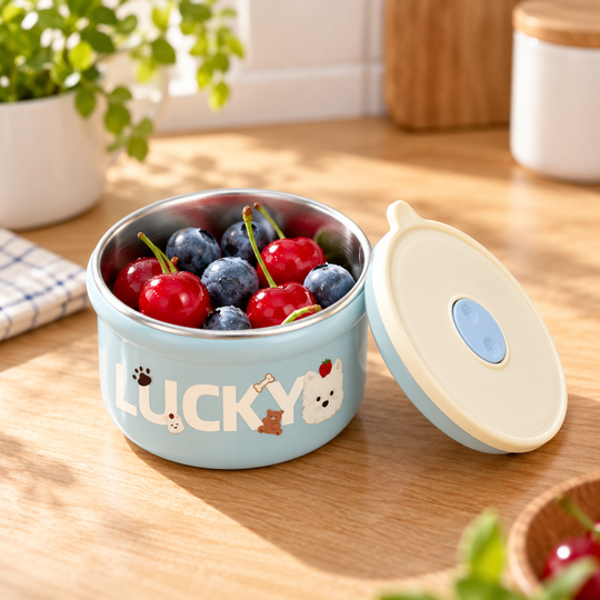 Lucky Steel Food Container