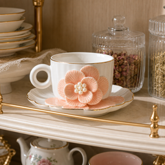 Peach Bloom Tea Set