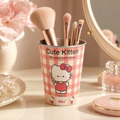 Kawaii Kitty Cup vanity organization