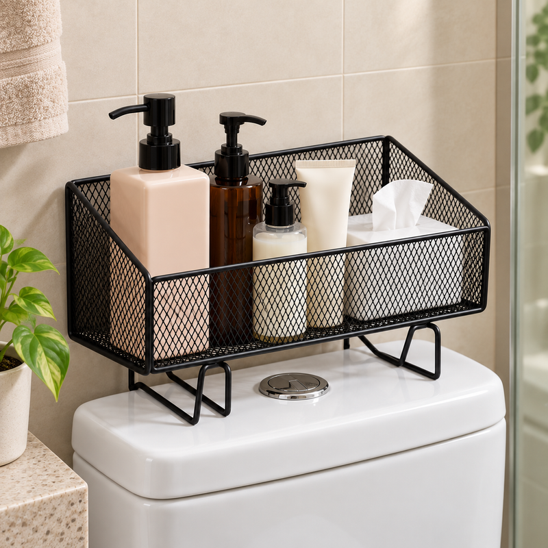 Elevate Mesh Bathroom Organizer