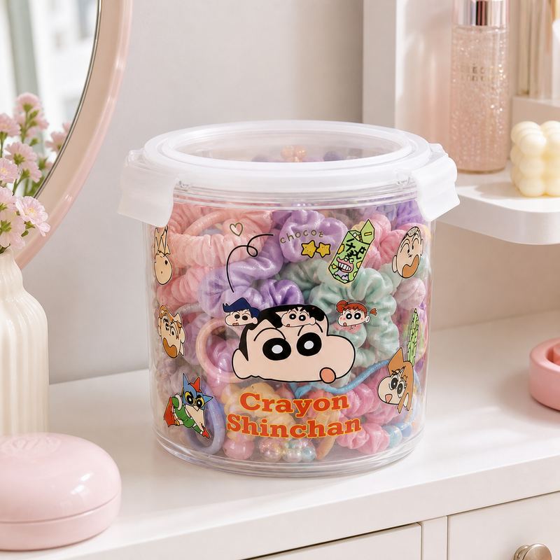 Crayon Shinchan container organizing accessories