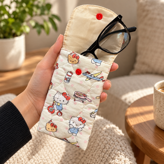 Hello Kiity Sunglasses Case