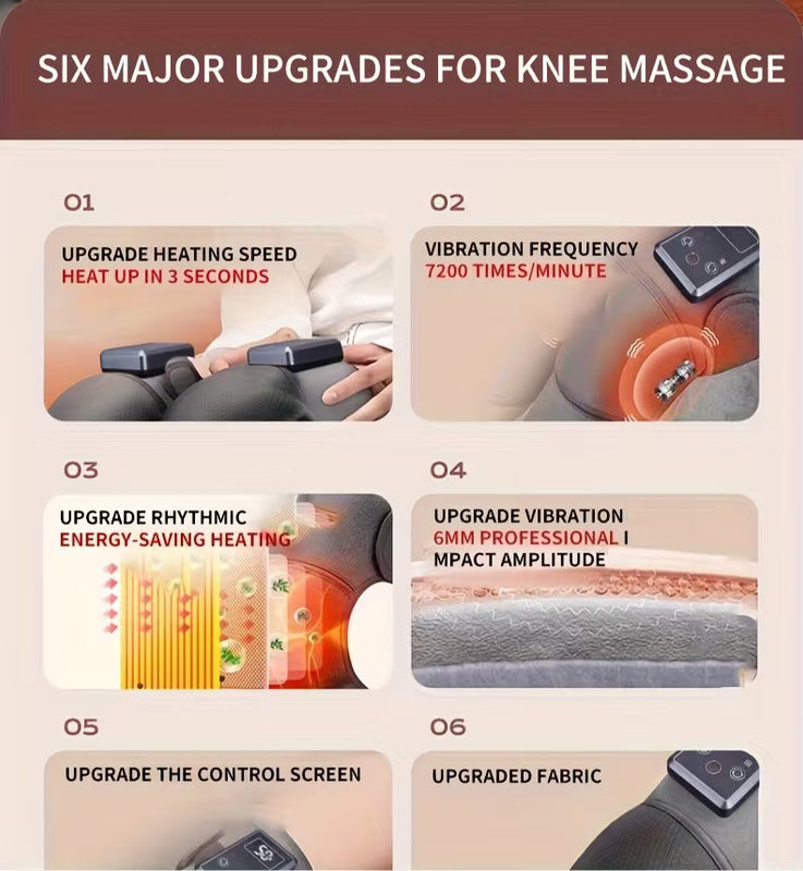 Portable Heating Knee Massager