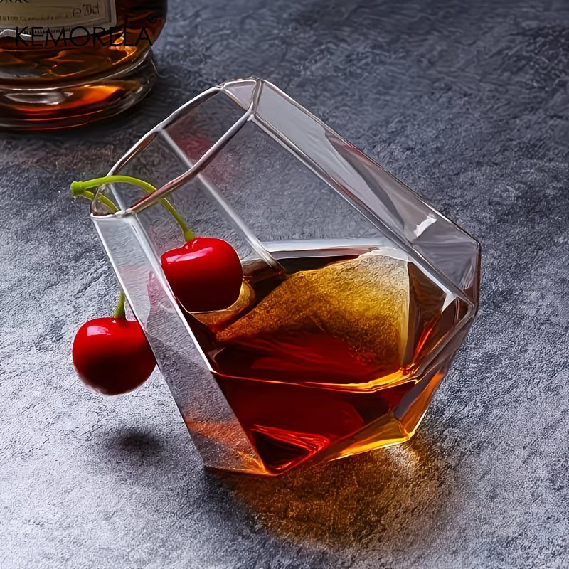 Diamond Shaped Glass