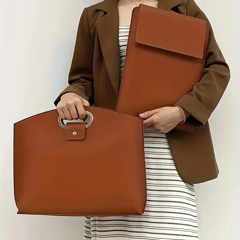 Classy Laptop Handbag – Organized Interior Layout