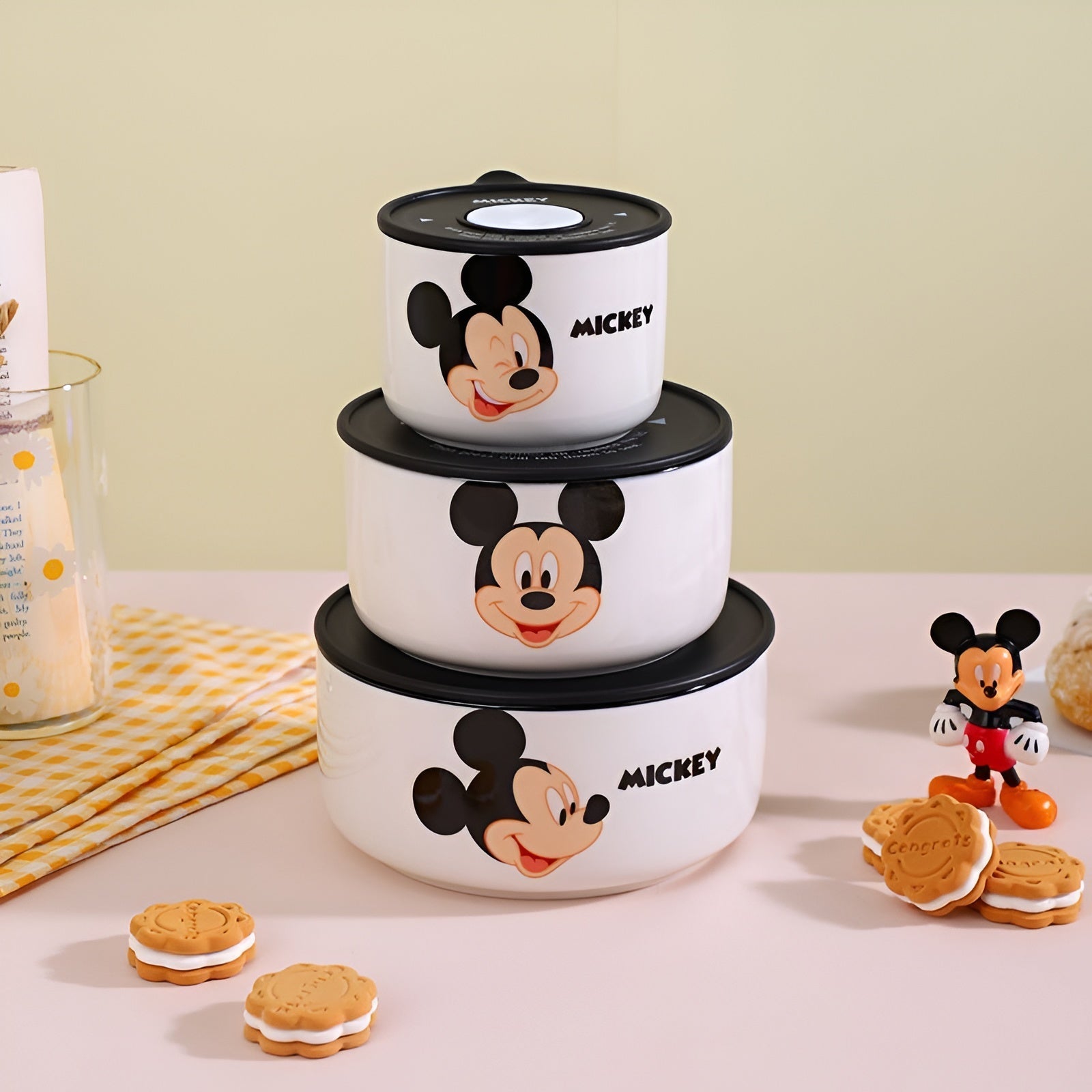 Mickey Container Set – Easy to Clean