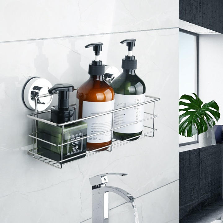 Wall-Mounted Suction Storage Rack