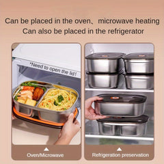 Airtight Steel Lunch Box