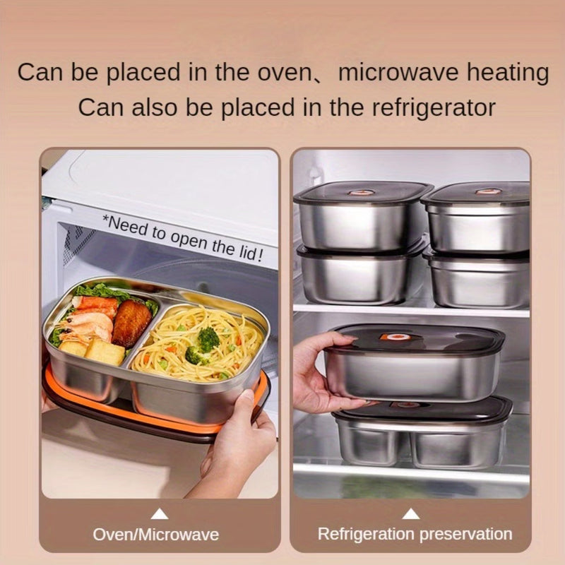 Airtight Steel Lunch Box