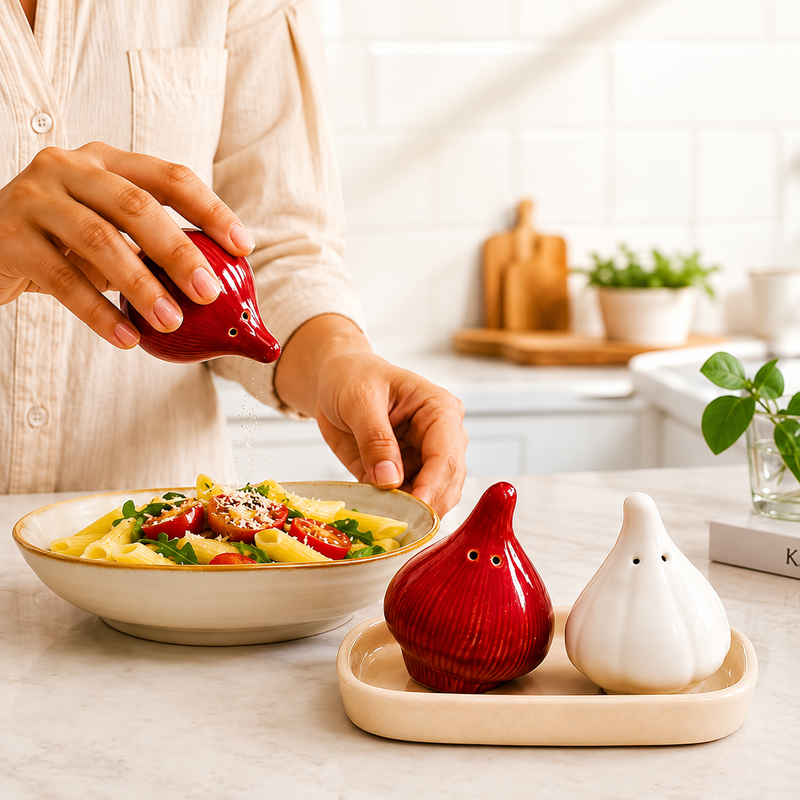 Onion & Garlic Spice Shaker Set