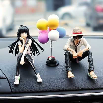 Luffy And Yukino Action Figures