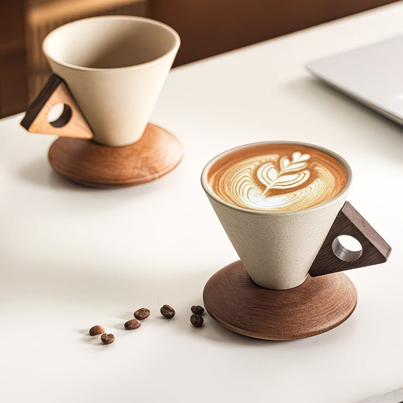 Triangle Cup & Saucer