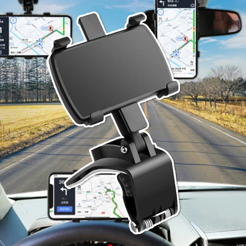 360 Degree Rotation Dashboard Phone Holder