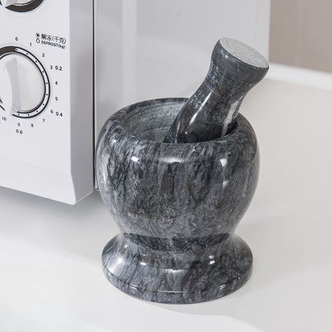 Marble Mortar & Pestle Set