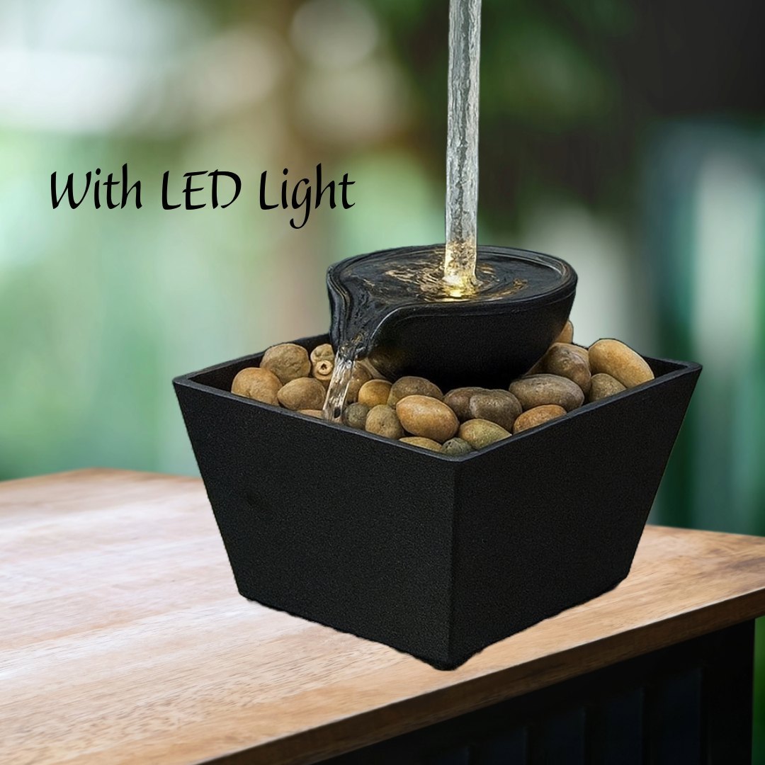 Golden Faucet Fountain – Perfect for Any Space