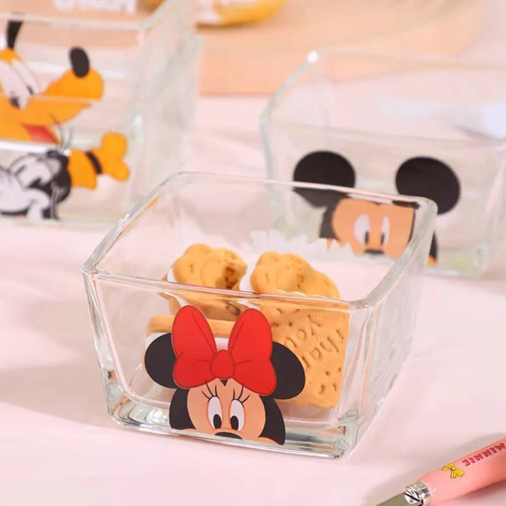 Disney Glass Dessert Bowls