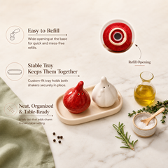 Onion & Garlic Spice Shaker Set