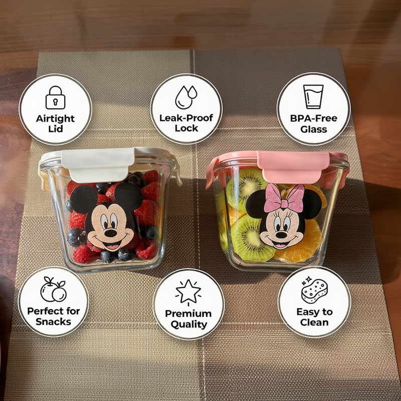 Mickey & Friends Storage Jars