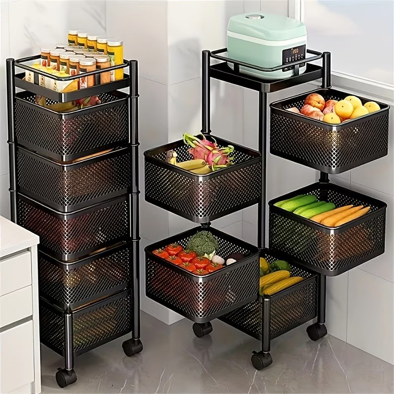 Multi Layer Rolling Storage Rack – Vensaa