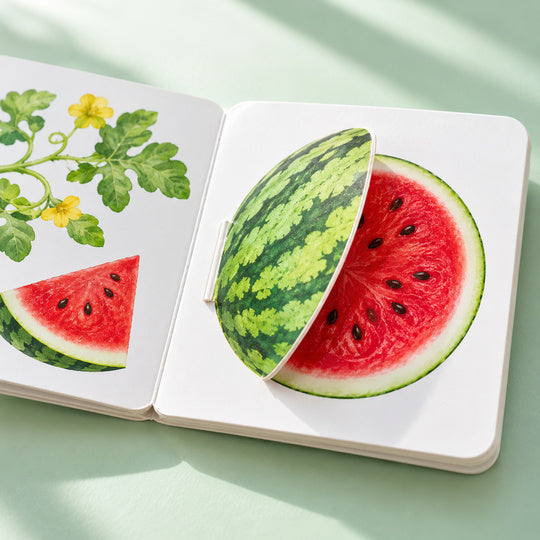 3D Fruit & Vegetable Activity Book – 03-watermelon-reveal