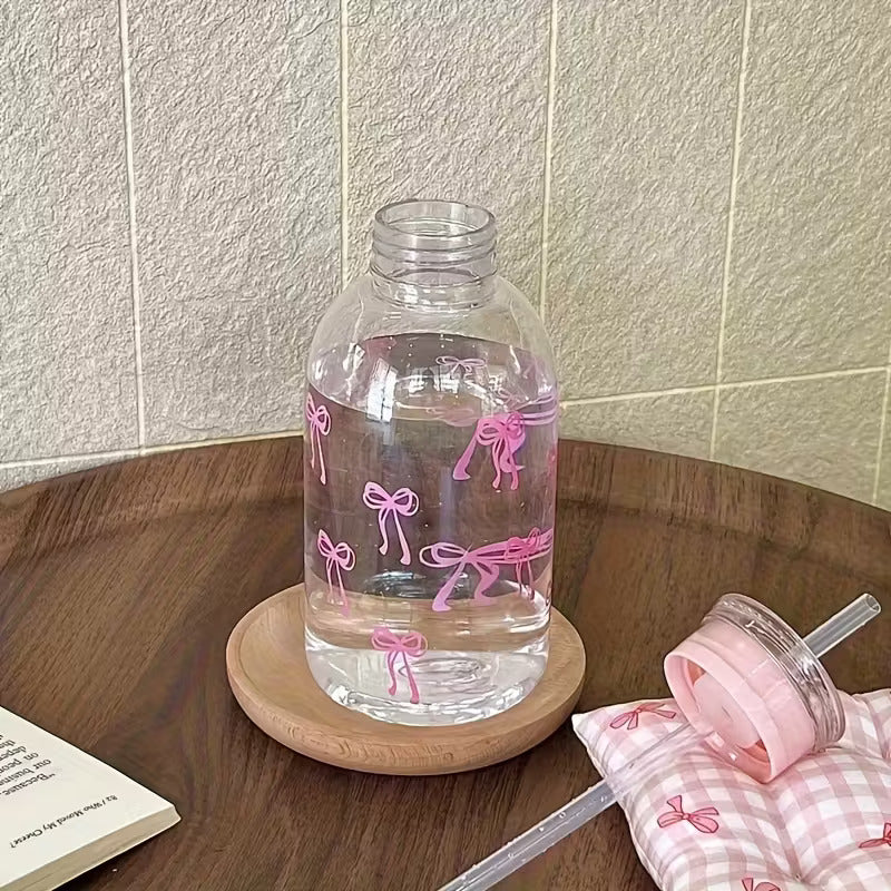 Cute Pink Bow Bottles