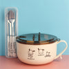 Pochacco Bowl with Spoon