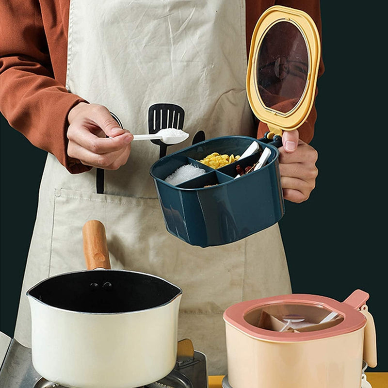4-in-1 Spice Box with Spoons