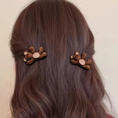 Teddy Bear Hair Clip