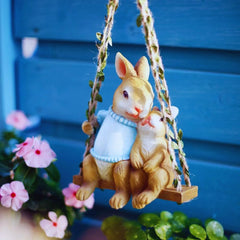 Swinging Rabbit Ornament