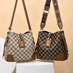 Pattern Bucket Bag