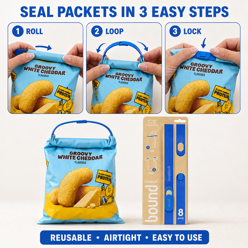 LoopLock Bag Sealing Straps