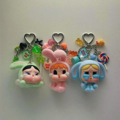 Powerpuff Girls Keychain