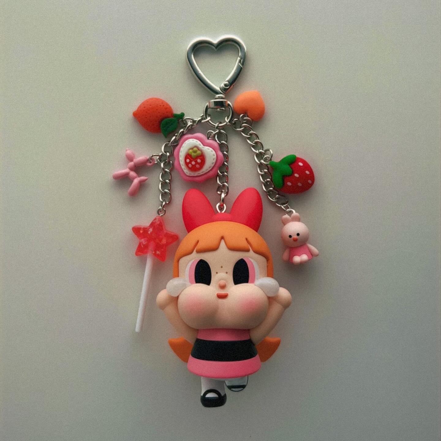 Powerpuff Girls Keychain – Ideal Gift for Fans