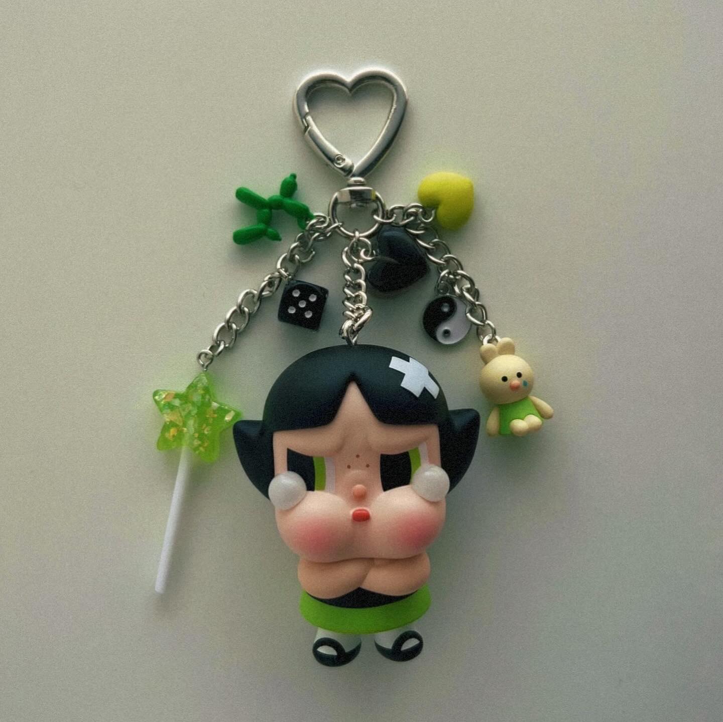 Powerpuff Girls Keychain – High-Quality Material