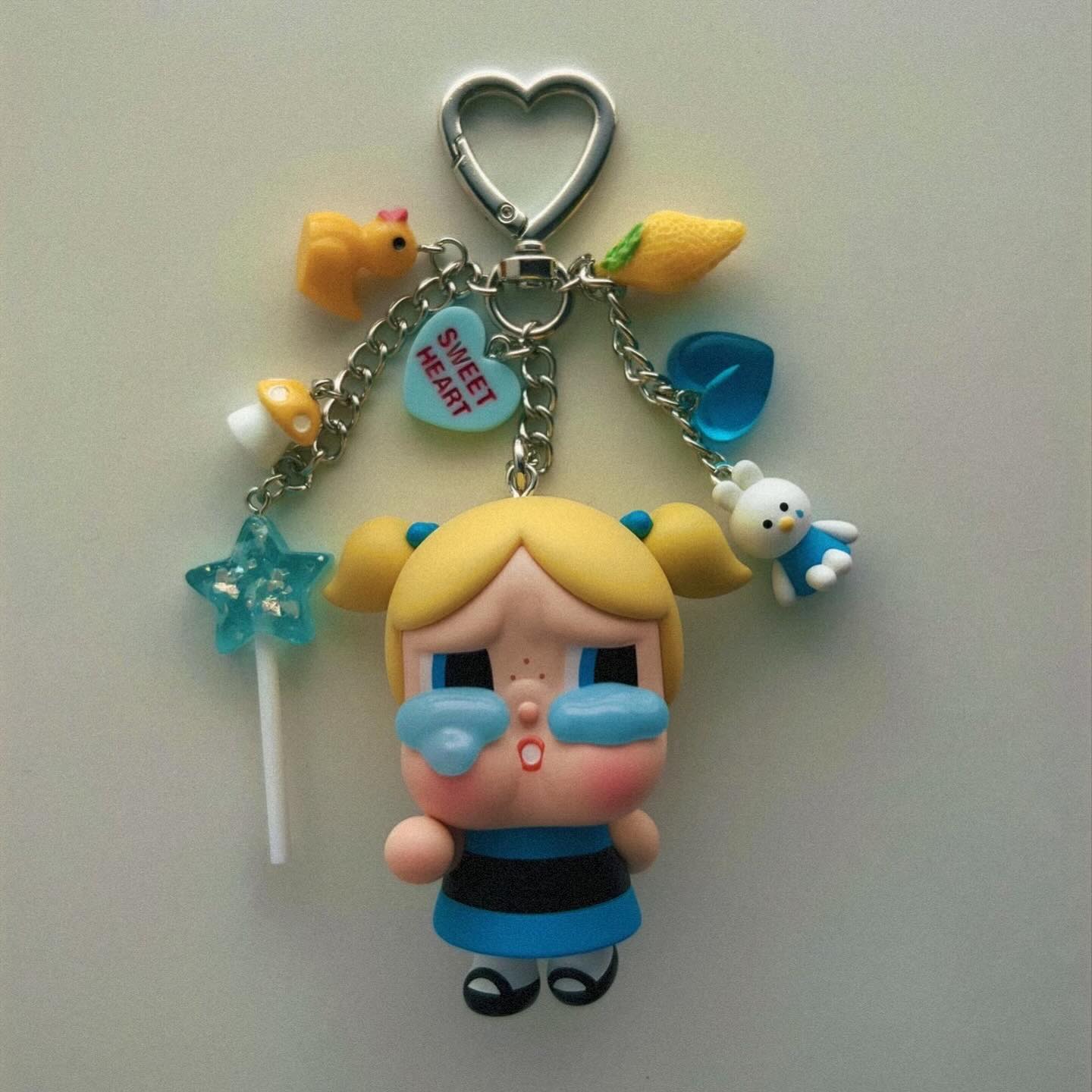 Powerpuff Girls Keychain – Compact & Lightweight