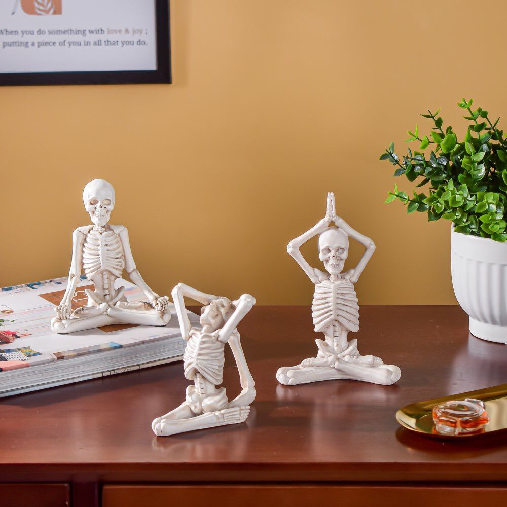Yoga Skeletons Figures – Easy routine