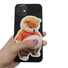 Shiba Belly Pop Sticker