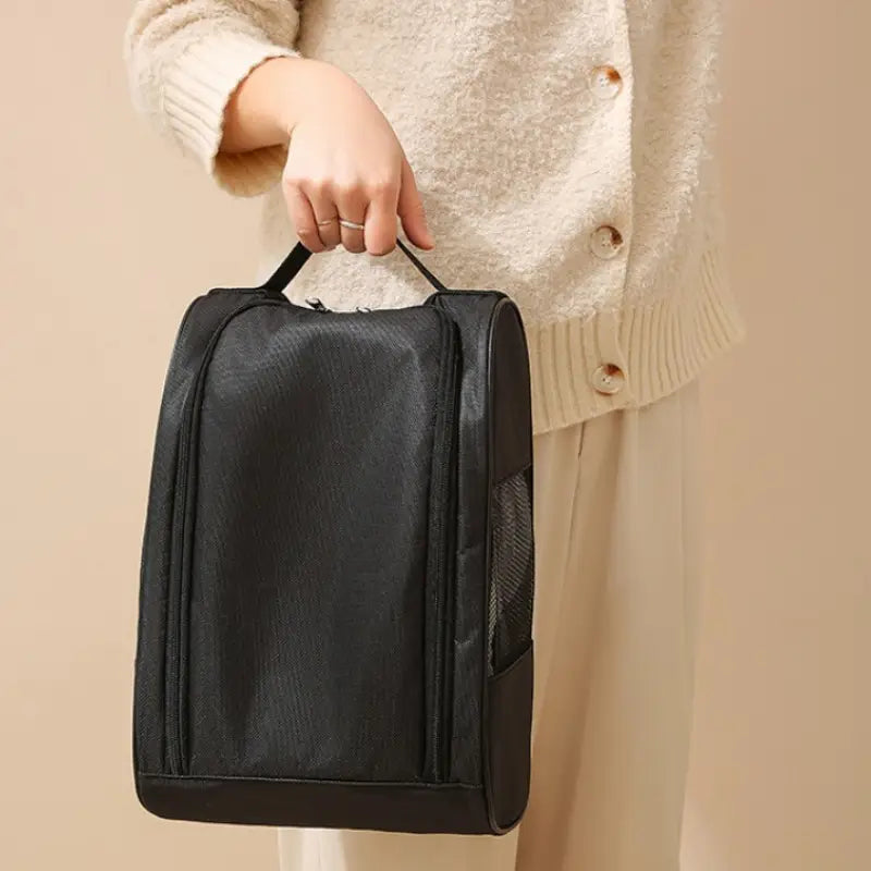 Portable Mesh Shoe Bag – Compact & Foldable