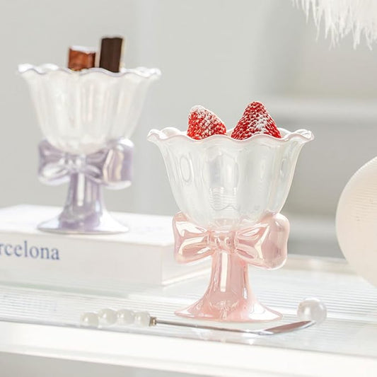 Bow Ice Cream Cup