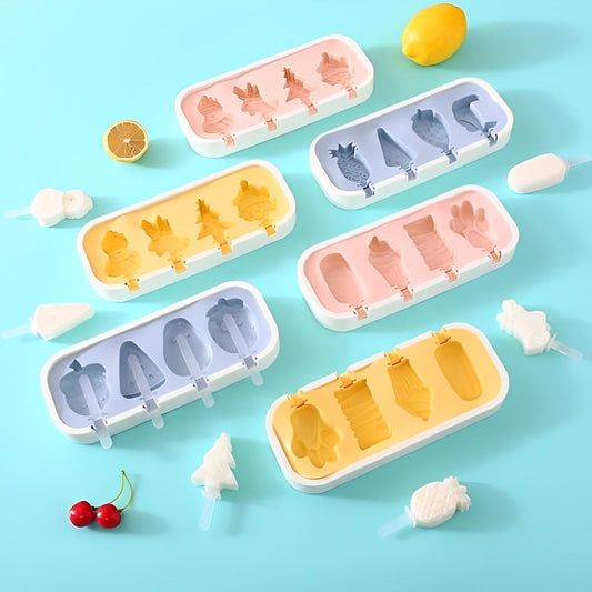 Silicone Ice Popsicle With Lid