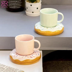 Donut Cup & Saucer Set