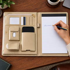 WorkFlow Portfolio Clutch writing action