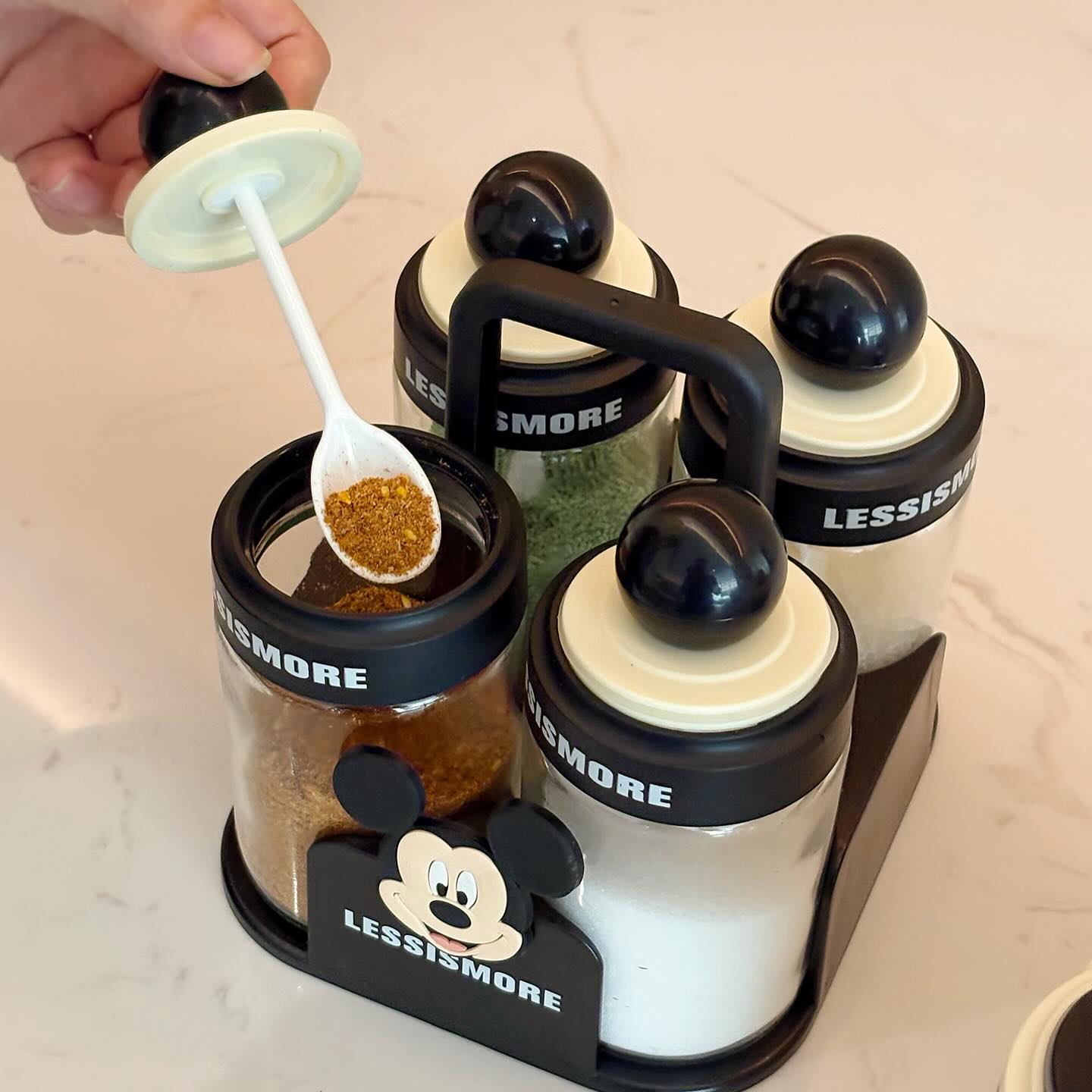 Disney Kitchen Spice Jar – Space-Saving Design