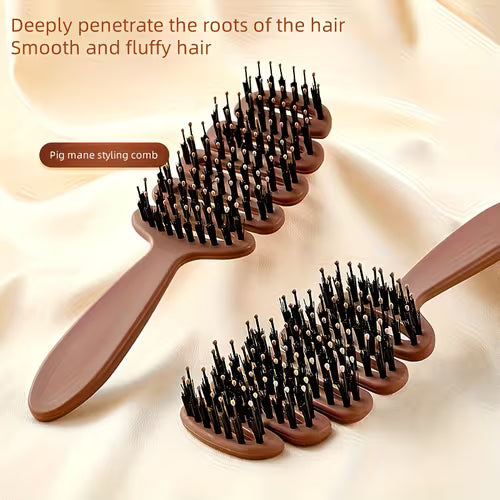 Smoothing Bristle Hair Brush – Smooths Frizz Instantly