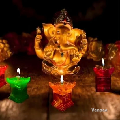 Tulsi Vrindhavan Diya Set