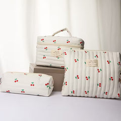 Cherry Makeup Bags