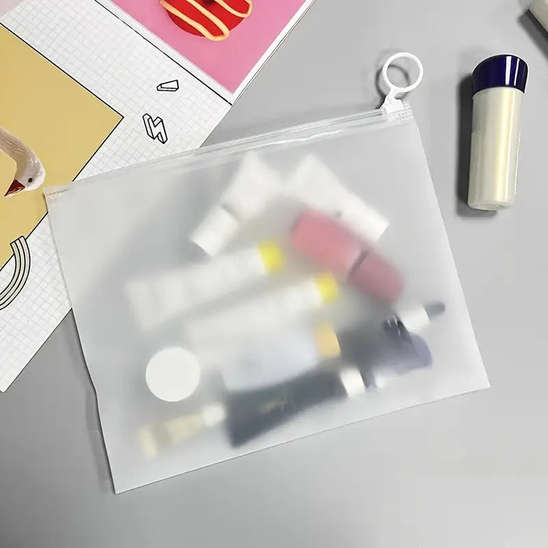 Transparent Storage Pouches – Eco-friendly and reusable
